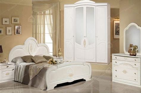 Белый комплект мебели для спальни - создайте идеальный интерьер